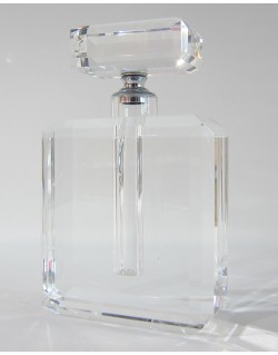 PERFUMERO EN CRISTAL PEQUEÑO CON TAPA