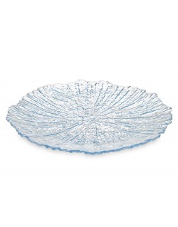 PLATO POSTRE AZUL 21CM