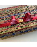 CAJA RECTANGULAR COPOS DORADOS HINDU