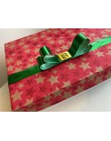 CAJA RECTANGULAR ESTRELLAS NAVIDEÑAS HINDU