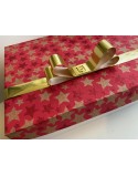 CAJA CUADRADA ESTRELLAS NAVIDEÑAS HINDU