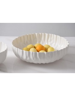 ENSALADERA EN PORCELANA BLANCA GRANDE