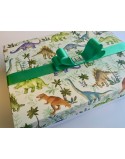 CAJA PAPEL ITALIANO DINO 25 X 25 +8CM