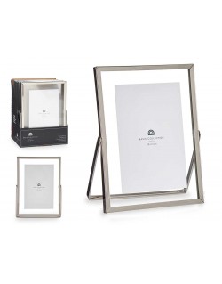 MARCO DE METAL PLATA 10X15CM