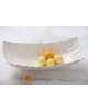CENTRO DE MESA RECTANGULAR PORCELANA BLANCA MOD.: MASCALI
