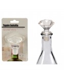 TAPON BOTELLA MOD. DIAMANTE TRANSPARENTE