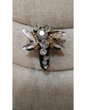 BROCHE LIBELULA NEGRA