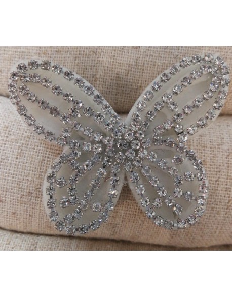 BROCHE MARIPOSA PLATA