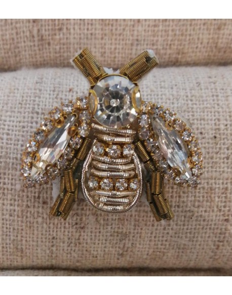 BROCHE ABEJA DORADA