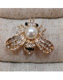 BROCHE ABEJA C/PERLA