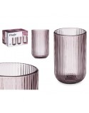 COPAS X6 ALTO ROSA RAYAS 430ML