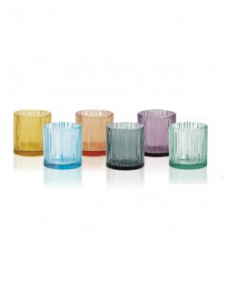 VASOS PLISADOS DE SHOT X6