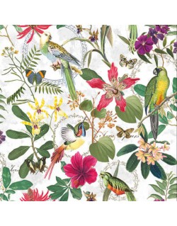 SERVILLETA DE COMIDA MOD: SELVA TROPICAL