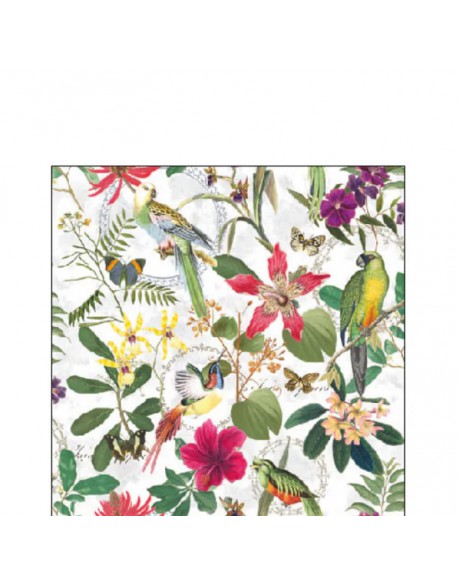 SERVILLETAS DE BEBIDA MOD: SELVA TROPICAL