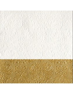 SERVILLETA DE COMIDA MOD: ELEGANCIA EN ORO