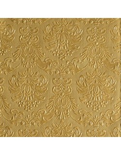 SERVILLETA DE COMIDA MOD: ELEGANTE DORADO