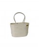 BOLSO HILO METALIZADO NATURAL