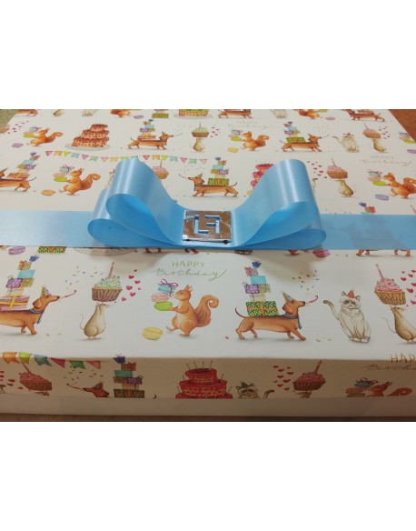 CAJA CUADRADA 25CM X25CM + 8CM