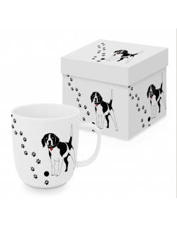 TAZA EN CAJA DE REGALO MOD: TALLER DE PERROS