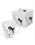 TAZA EN CAJA DE REGALO MOD: TALLER DE  PERRO