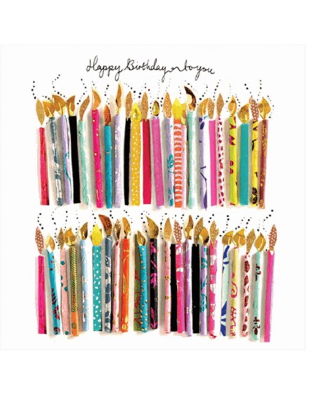 SERVILLETA COCKTAIL MOD: VELAS FELICES